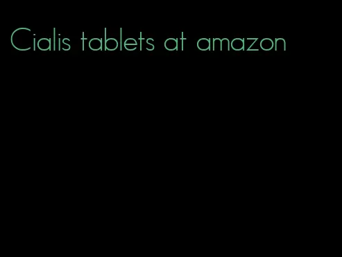Cialis tablets at amazon