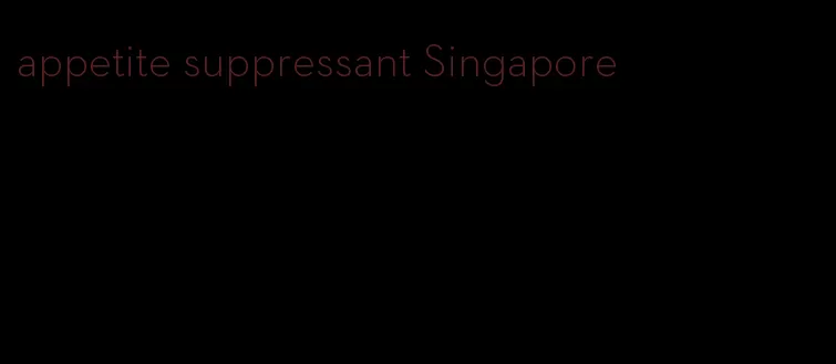 appetite suppressant Singapore