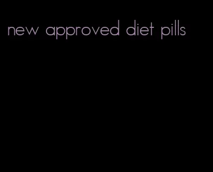 new approved diet pills
