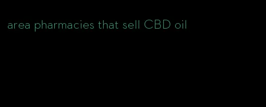 area pharmacies that sell CBD oil