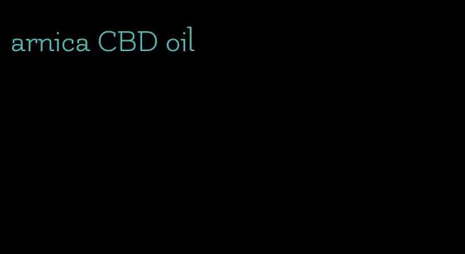 arnica CBD oil