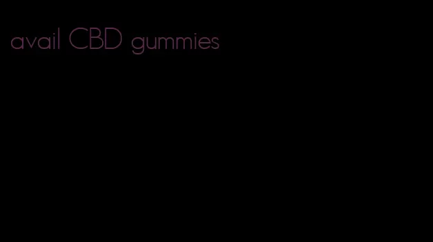avail CBD gummies