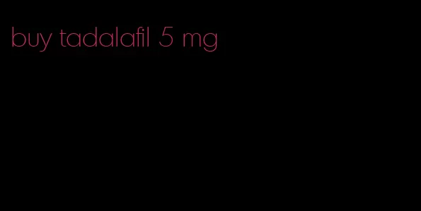 buy tadalafil 5 mg