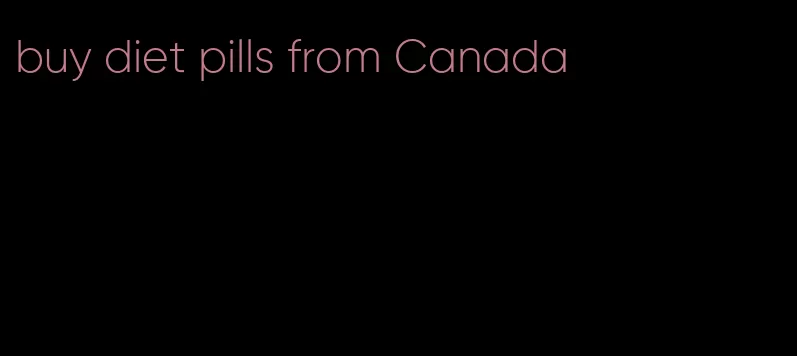 buy diet pills from Canada