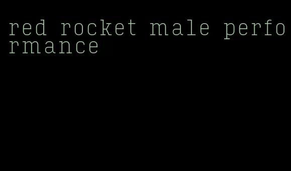 red rocket male performance
