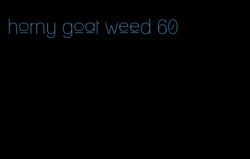 horny goat weed 60