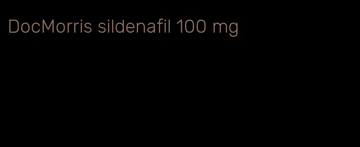 DocMorris sildenafil 100 mg