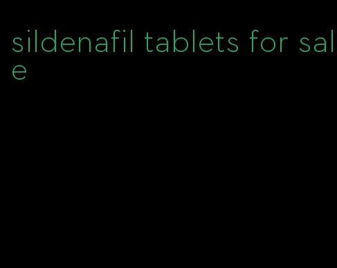 sildenafil tablets for sale