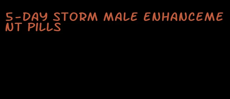5-day storm male enhancement pills