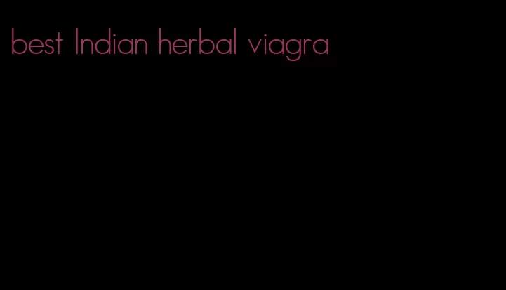 best Indian herbal viagra