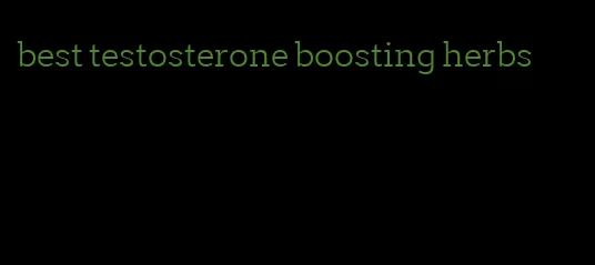 best testosterone boosting herbs