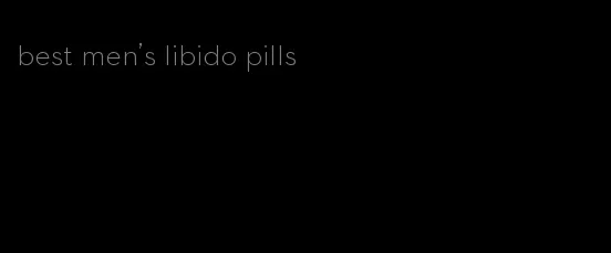 best men's libido pills