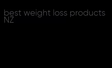 best weight loss products NZ