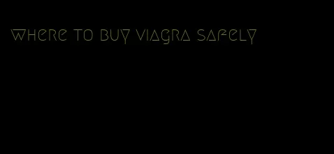 where to buy viagra safely