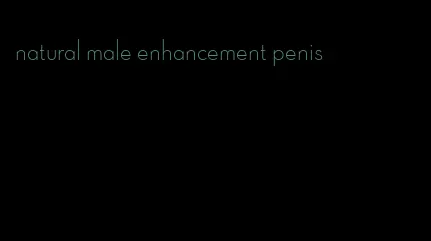 natural male enhancement penis