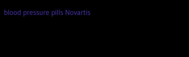 blood pressure pills Novartis