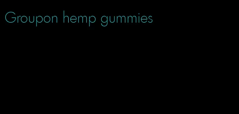 Groupon hemp gummies
