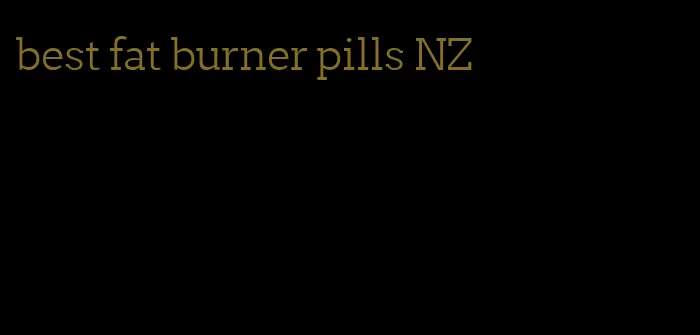 best fat burner pills NZ