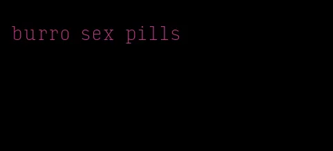 burro sex pills
