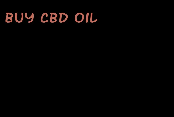 buy CBD oil