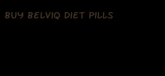 buy belviq diet pills