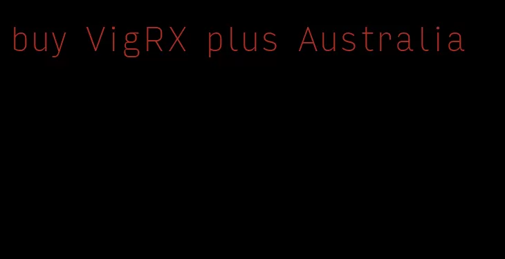 buy VigRX plus Australia