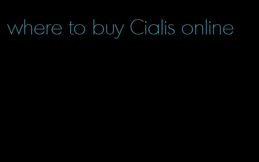 where to buy Cialis online