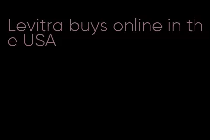 Levitra buys online in the USA
