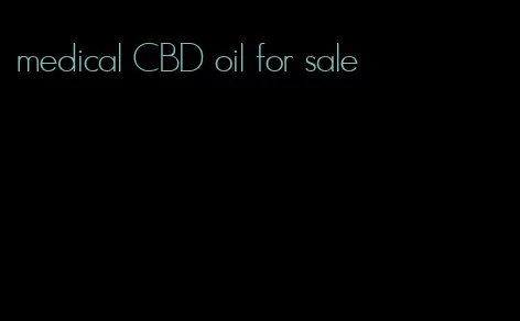 medical CBD oil for sale