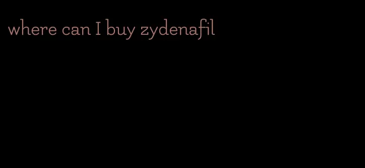 where can I buy zydenafil