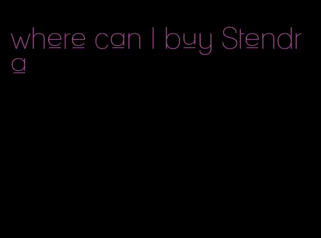 where can I buy Stendra