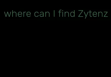 where can I find Zytenz
