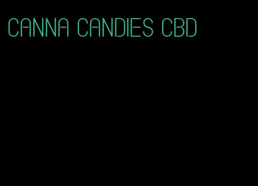 Canna candies CBD