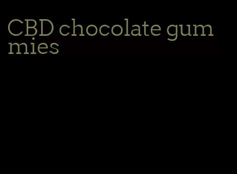 CBD chocolate gummies