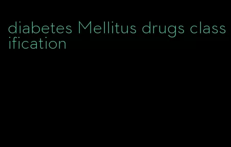 diabetes Mellitus drugs classification