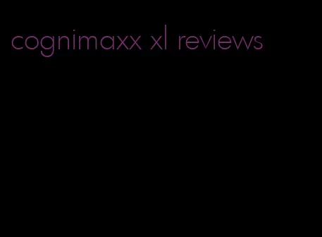 cognimaxx xl reviews