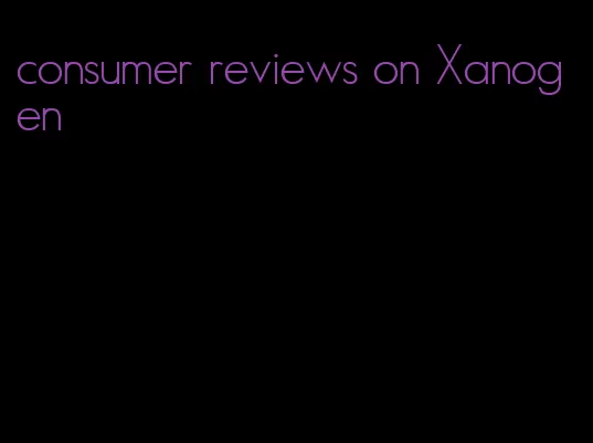 consumer reviews on Xanogen