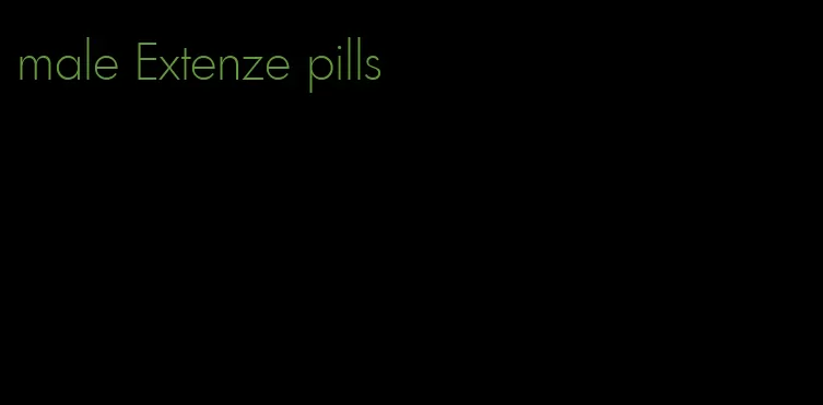 male Extenze pills