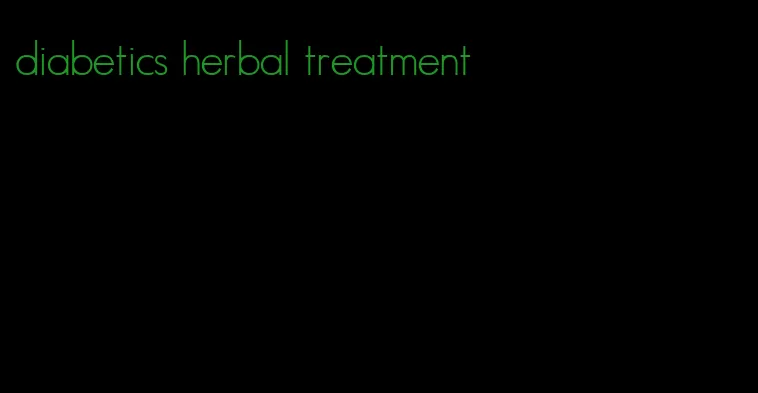 diabetics herbal treatment