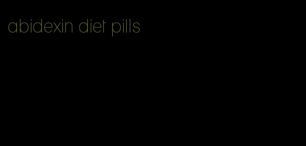abidexin diet pills