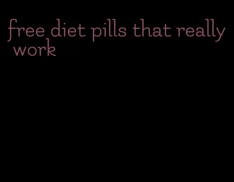free diet pills that really work