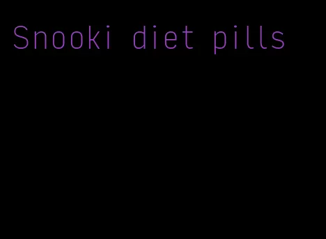 Snooki diet pills