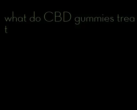 what do CBD gummies treat