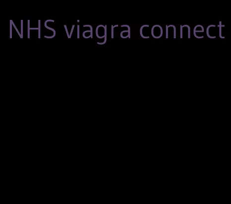 NHS viagra connect