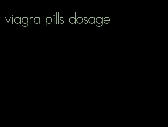 viagra pills dosage