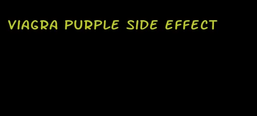viagra purple side effect
