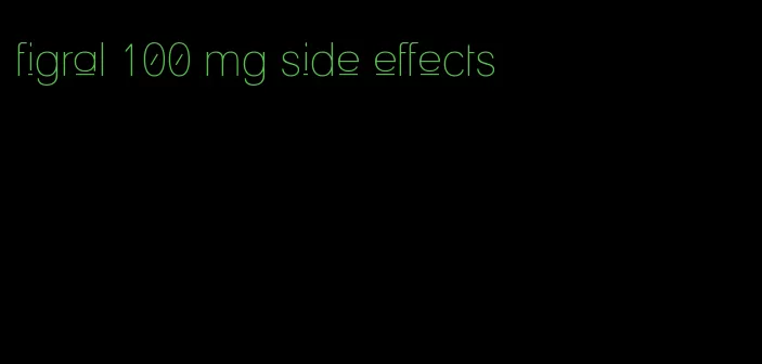 figral 100 mg side effects