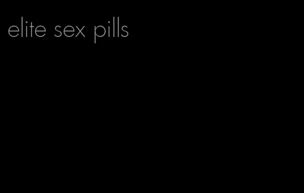 elite sex pills