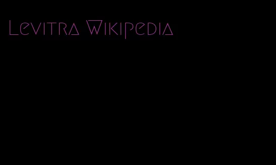 Levitra Wikipedia