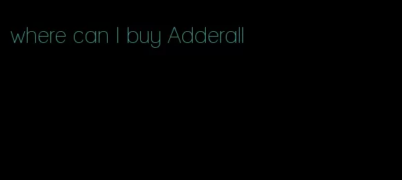 where can I buy Adderall